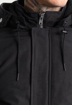 Pier One Winter Jacket - Black -Pier One 73000c9da76b45bb9071c1edfb06a362