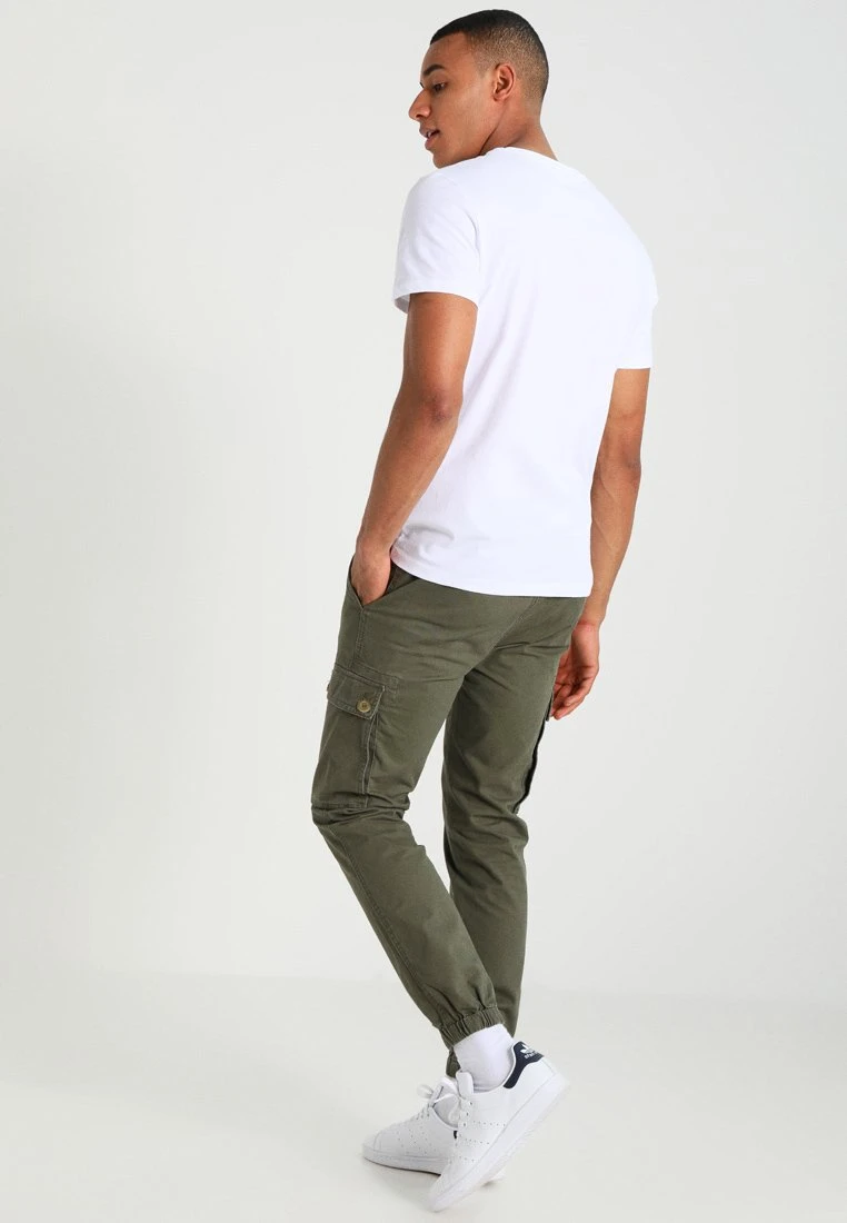 Pier One Cargo Trousers - Olive 5 Pier One Cargo Trousers - Olive - Image 3