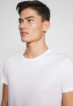 Pier One 5 Pack - Basic T-Shirt - Olive/ White/ Navy /Yellow /Black -Pier One 77c2d2519090484184f315586af02578