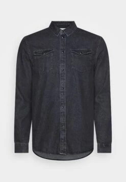 Pier One Denim - Shirt - Black