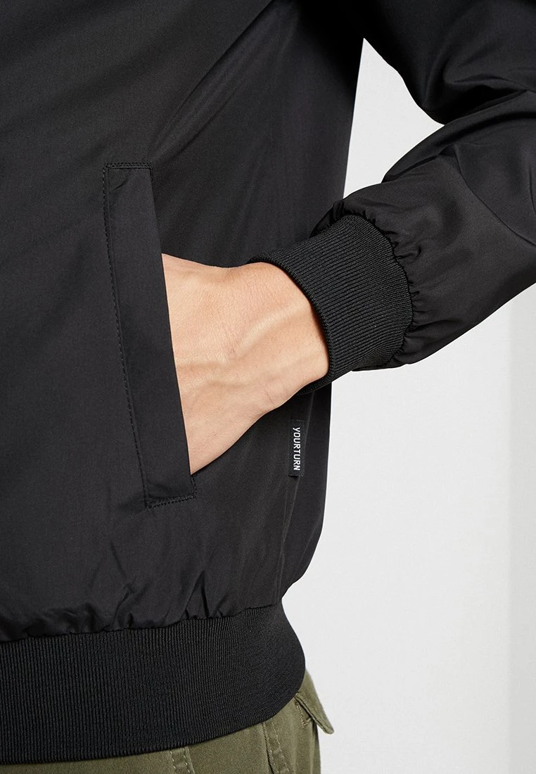 Pier One Bomber Jacket - Black 8 Pier One Bomber Jacket - Black - Image 6