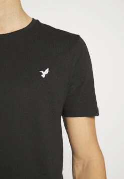 Pier One 5 Pack - Basic T-Shirt - White/Black/Dark Blue -Pier One 7ff9eb908aaf4b98b2151695076bad57