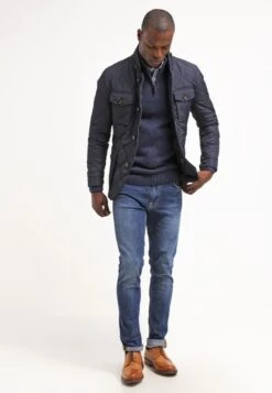 Pier One Jumper - Blue Melange -Pier One 8274ee8661734933a436348caa1304b2