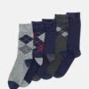 Pier One 5 Pack - Socks - Dark Blue -Pier One 844fbc0dae8c4973a80998a283e74c8b