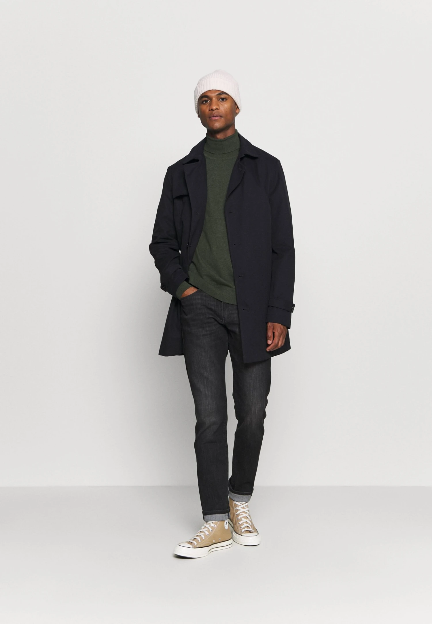 Pier One Jumper - Mottled Olive 4 Pier One Jumper - Mottled Olive - Image 2