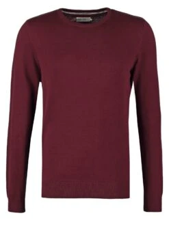 Pier One Basic Crewneck - Jumper - Bordeaux -Pier One 85d6d8a383134993bde44fb81e406306