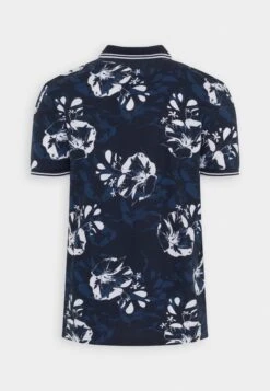 Pier One Polo Shirt - Blue/Black -Pier One 862a32919b4349db92466ca1538948d4