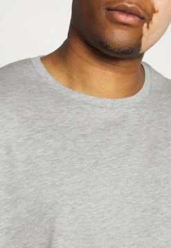 Pier One 5 Pack - Basic T-Shirt - Khaki/Grey/Dark Blue -Pier One 8700a41455ac40399e0ba0b358a0a801