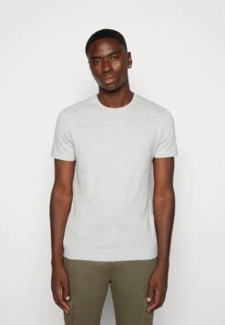 Pier One Unisex 5 Pack - Basic T-Shirt - Black /Dark Blue/Dark Green -Pier One 88dec32305744c9aa15c11946ec4a2d8