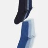 Pier One 7 Pack - Socks - Blue, Dark Blue -Pier One 8b93089f3470421280496c177a54c026
