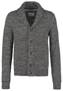 Pier One Cardigan - Dark Grey Melange -Pier One 8e23516e1ab8430d944116b45baef9ed
