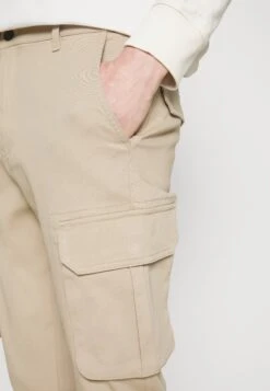 Pier One Cuffed Skinny Trouser- Cargo Trousers - Tan -Pier One 8ec95880e2f64caba6629462ca4a4d4f