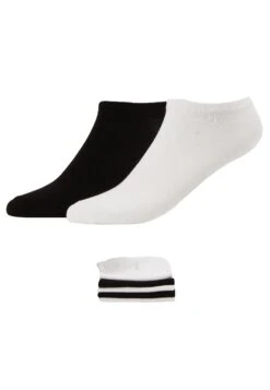 Pier One 7 Pack - Socks - White/Black -Pier One 8edda15e477646a59a910b8b0939c39b