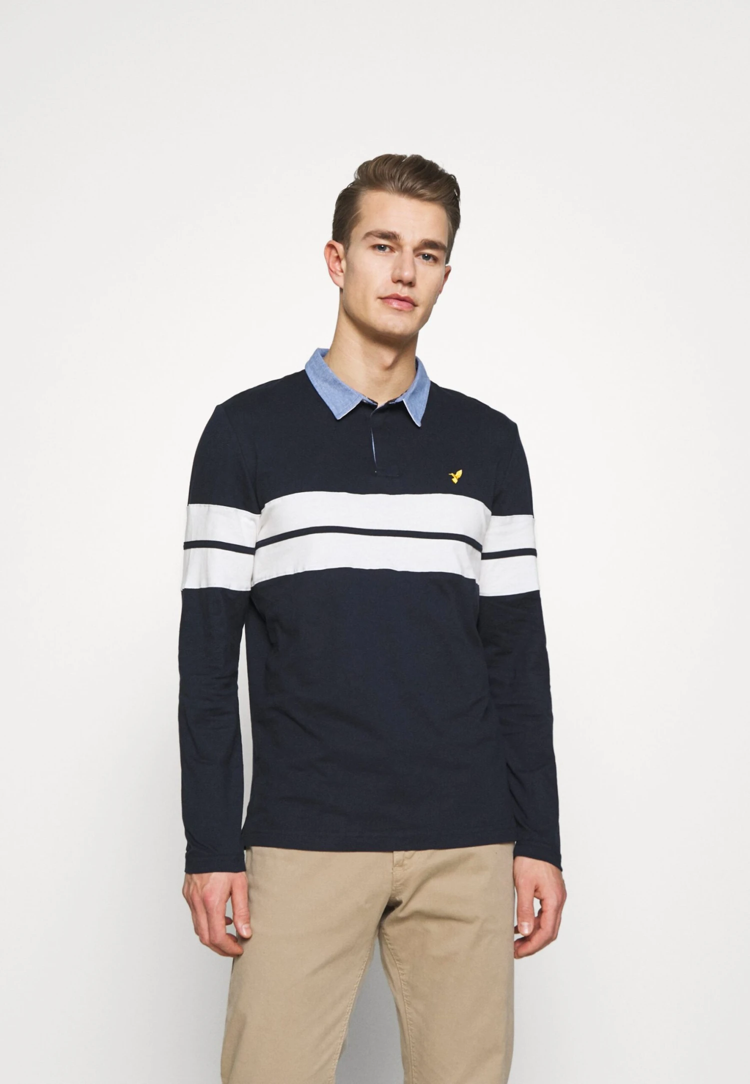 Pier One Polo Shirt - Dark Blue 4 Pier One Polo Shirt - Dark Blue - Image 2