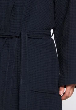 Pier One Dressing Gown - Dark Blue -Pier One 90c17ed33daf46da84507c95be72b4d8