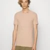 Pier One Basic T-Shirt - Taupe -Pier One 92d1b6f073b4401a84c68aa4854e6525