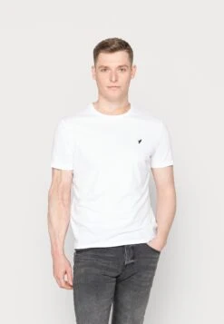 Pier One 5 Pack - Basic T-Shirt - White/Green/Bordeaux/Black/Beige -Pier One 936a0b661f614d6682dd46a0c78ae272