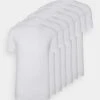 Pier One 7 Pack - Basic T-Shirt - White -Pier One 96fcf3fd8c6a42908dccdb5f46ff0bf3