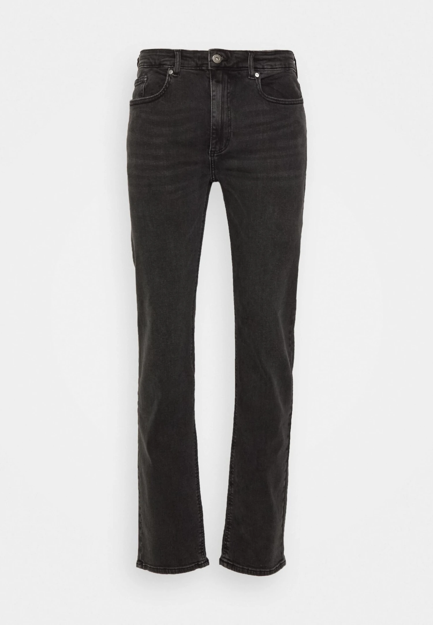 Pier One Straight Leg Jeans - Black 6 Pier One Straight Leg Jeans - Black - Image 4