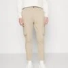 Pier One Cuffed Skinny Trouser- Cargo Trousers - Tan -Pier One 980b2d11a65f454899d50f095f3d857a