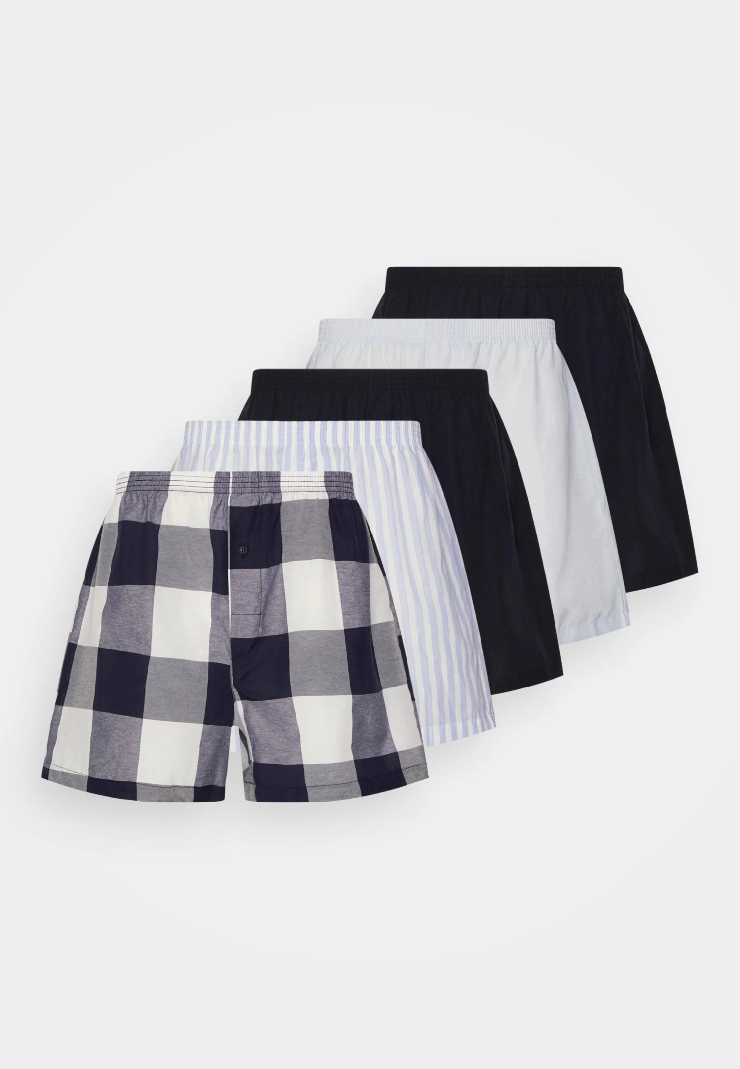 Pier One 5 Pack - Boxer Shorts - Blue 7 Pier One 5 Pack - Boxer Shorts - Blue - Image 5