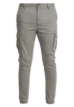 Pier One Cuffed Skinny Trouser- Cargo Trousers - Grey -Pier One a09b1a92eb324dc1b90d5202c92319c0