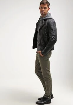 Pier One Hoodie - Dark Grey Melange -Pier One a0a4f6d9ccfc44b0943378e3f8d3746c