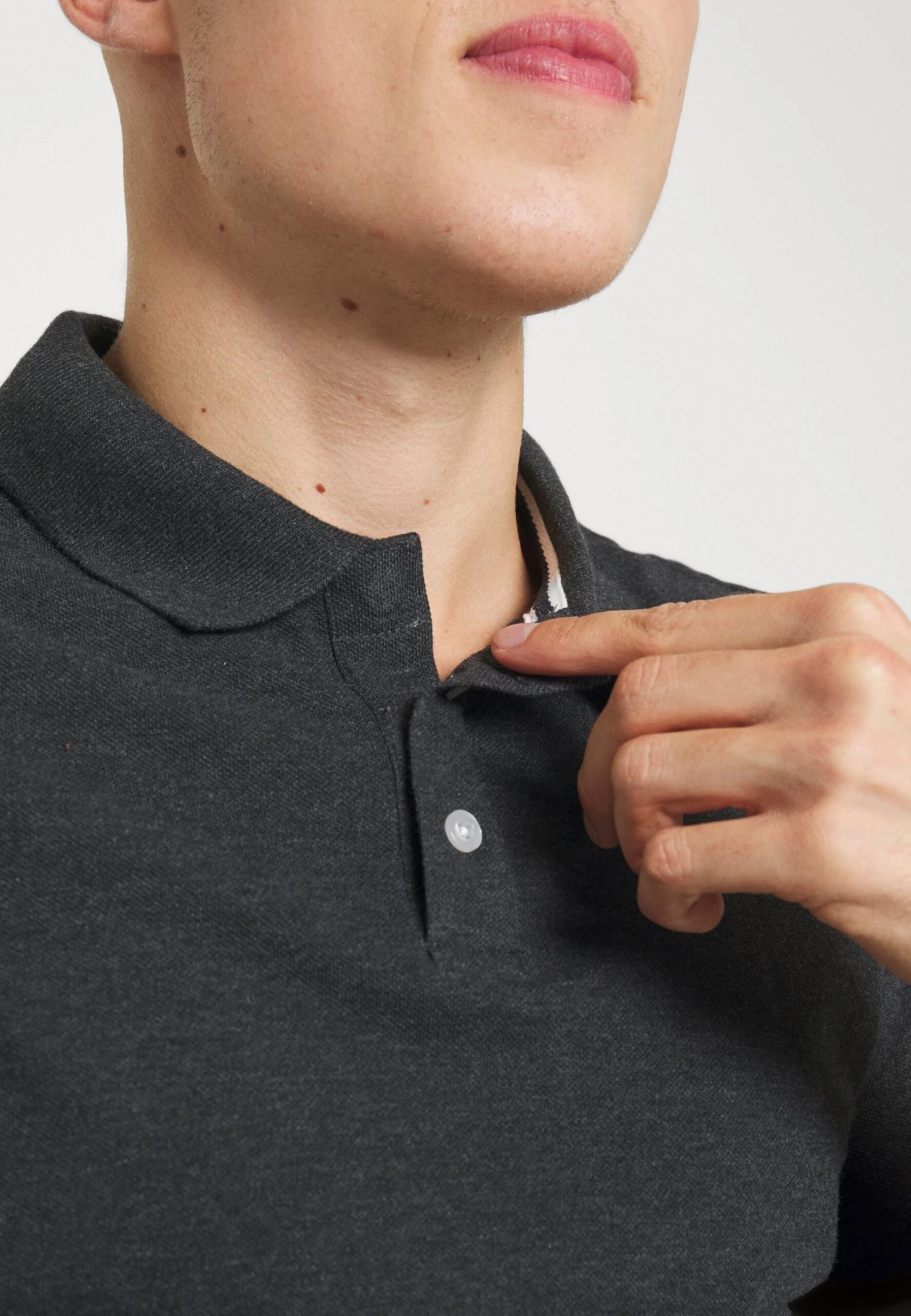 Pier One Polo Shirt - Dark Grey 9 Pier One Polo Shirt - Dark Grey - Image 7