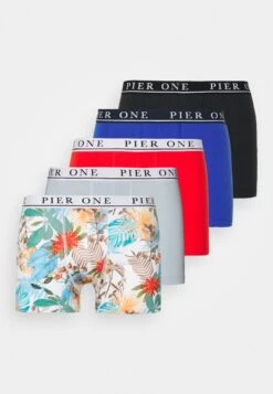 Pier One 5 Pack - Pants - Black/Red/Light Blue 12 Pier One 5 Pack - Pants - Black/Red/Light Blue -Pier One a98897e57c8d47b7b55c29b01d1c9606
