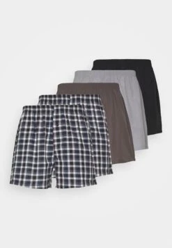 Pier One 5 Pack - Boxer Shorts - Grey -Pier One abc2677e29204b66b44e246719f6eeb4