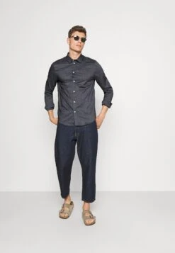 Pier One Shirt -Blue Grey -Pier One afec5901ef3948cca9056f29b2390d81