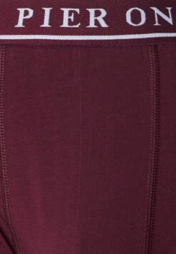 Pier One 5 Pack - Pants - Bordeaux/Mottled Grey -Pier One b2696f7c39ac483892c876a4b612aece