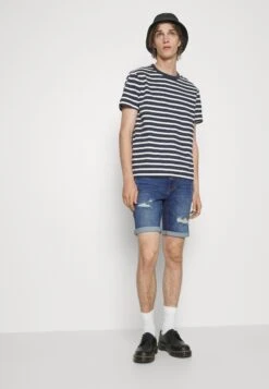 Pier One Denim Shorts - Dark Blue Denim -Pier One b2e16c08191a4beb8d9741861b53eed6