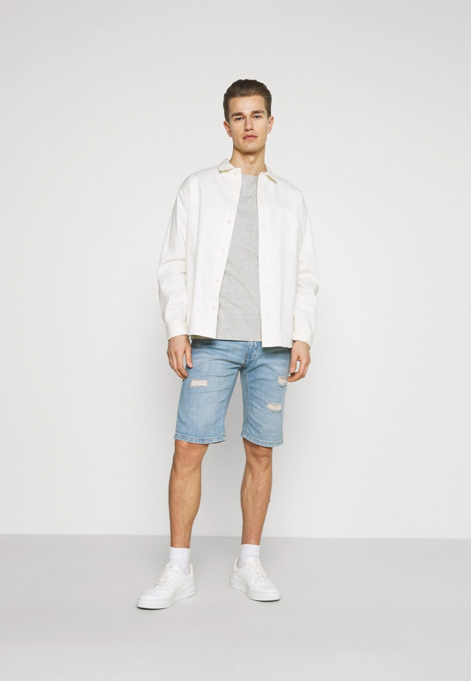 Pier One 3 Pack - Basic T-Shirt - Black/Grey/Bordeaux 3 Pier One 3 Pack - Basic T-Shirt - Black/Grey/Bordeaux