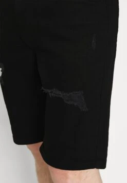 Pier One Unisex 2 Pack - Denim Shorts - Blue/Black Denim -Pier One b45052168dc84bbe94a039bf85b784c6