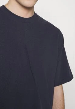 Pier One Basic T-Shirt - Dark Blue -Pier One b57dee7b384348ea8de68fc60805a42e