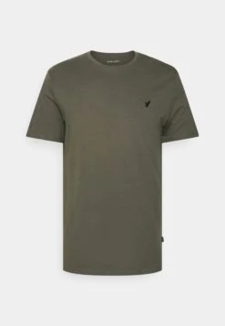 Pier One Unisex 5 Pack - Basic T-Shirt - White/Brown/Dark Blue -Pier One b7e09beb4f644943a45f210f6c79e412