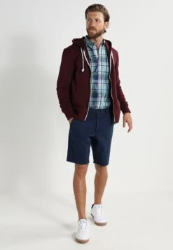 Pier One Zip-Up Sweatshirt - Bordeaux Melange -Pier One b8dfb4a165434cdf84a2dc91c67fd53f