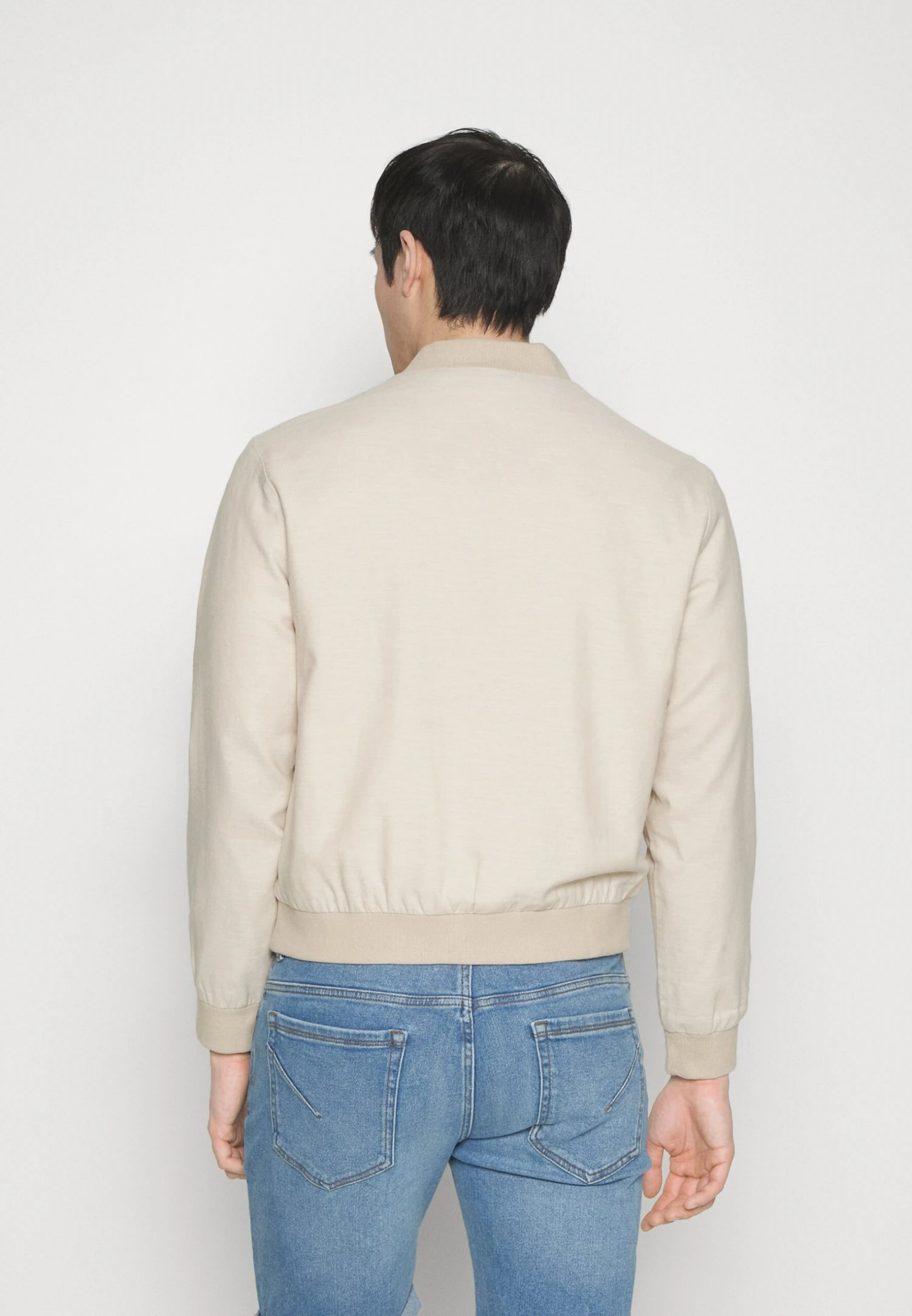 Pier One Bomber Jacket - Beige 5 Pier One Bomber Jacket - Beige - Image 3