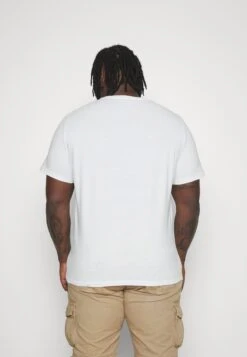 Pier One 5 Pack - Basic T-Shirt - White/Mottled Dark Grey/Bordeaux -Pier One c29b5d9c6bfc46408c9ec1cec29de3aa