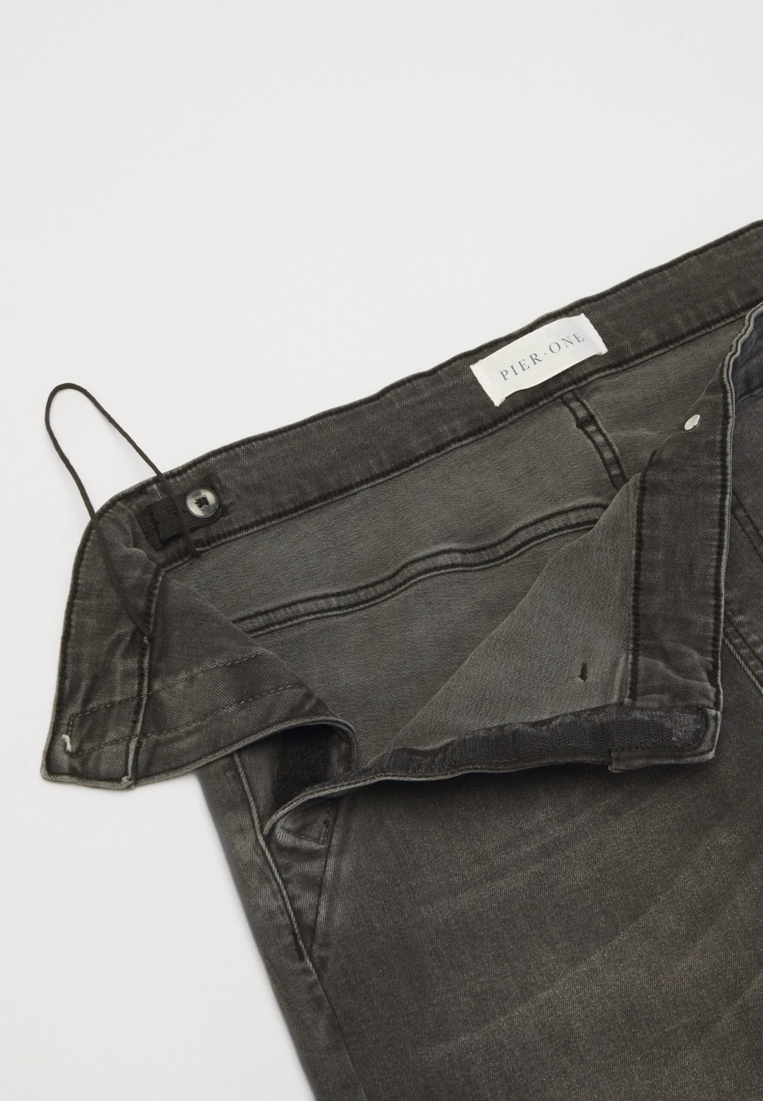 Pier One Straight Leg Jeans - Grey Denim 11 Pier One Straight Leg Jeans - Grey Denim - Image 9