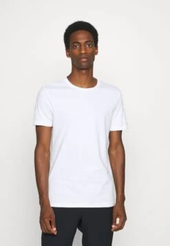 Pier One 5 Pack - Basic T-Shirt - White/Dark Grey/Black -Pier One ccaba947dedd40308da766d1715b11fa