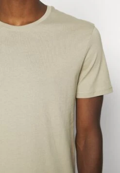 Pier One 5 Pack - Basic T-Shirt - White/Dark Grey/Black -Pier One ccdceb9d79c24e32baab38b9f3eaa229