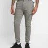 Pier One Cuffed Skinny Trouser- Cargo Trousers - Grey -Pier One cf622340c03a4d19959ae806ee508811