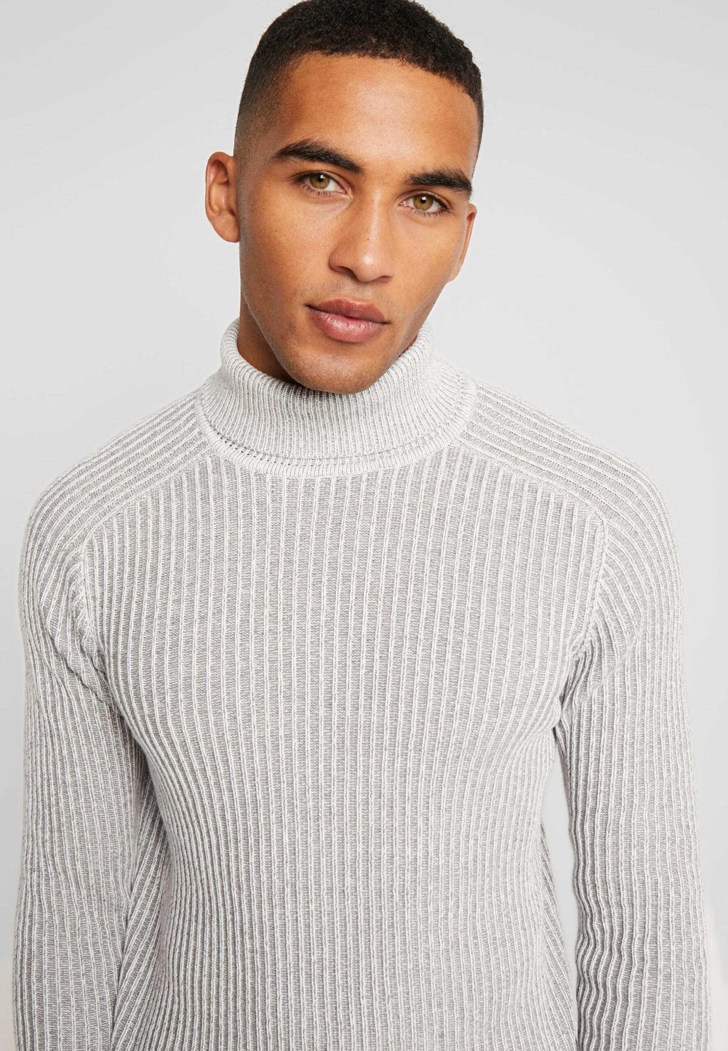 Pier One Jumper - 111 - Mottled Light Grey 6 Pier One Jumper - 111 - Mottled Light Grey - Image 4