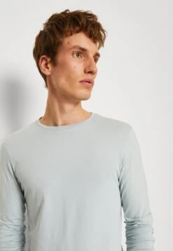 Pier One 2 Pack - Long Sleeved Top - Light Blue/Dark Blue -Pier One d315311a1b6348f89442cc5ec2361513