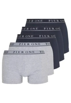 Pier One 5 Pack - Pants - Dark Blue/Mottled Grey -Pier One d4dee33262f043a78b9563ab4cdb0bb2