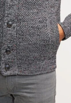 Pier One Cardigan - Dark Grey Melange -Pier One d5f502048caa47a5b0318b24527462ce
