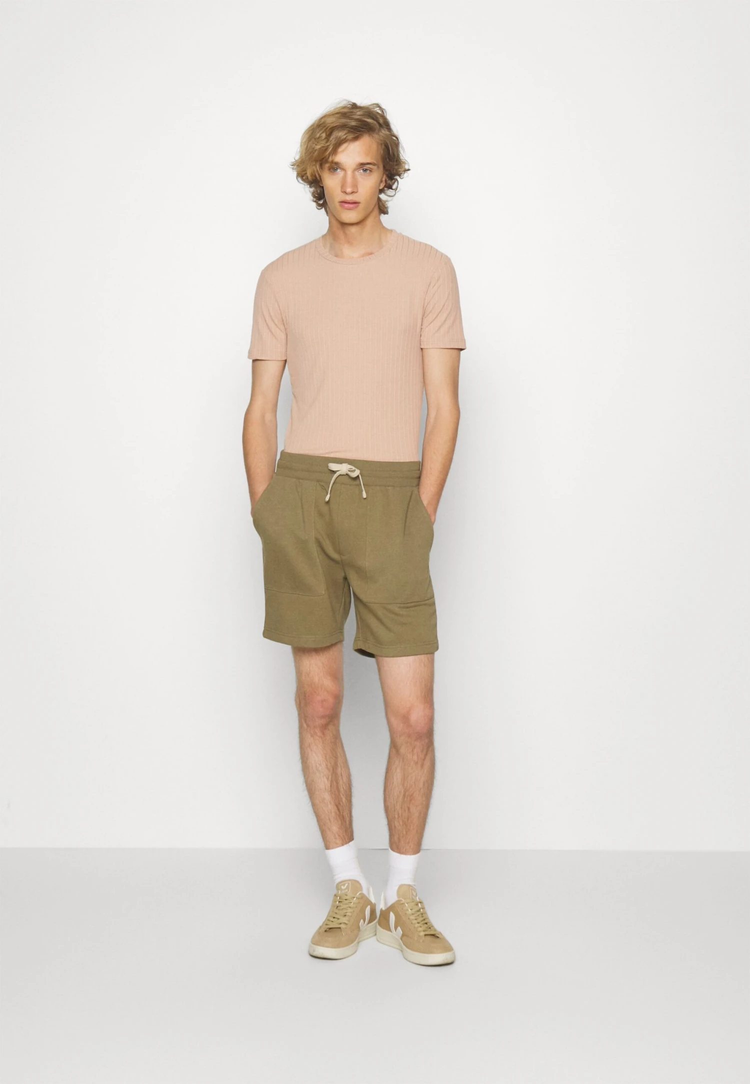 Pier One Utility - Shorts - Khaki 4 Pier One Utility - Shorts - Khaki - Image 2