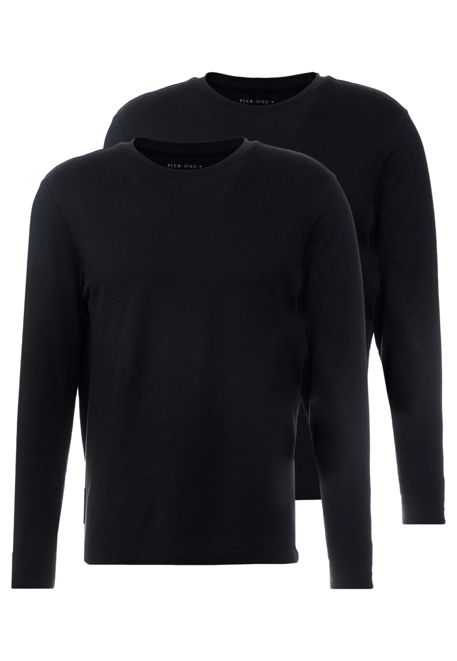 Pier One 2 Pack - Long Sleeved Top - Black 6 Pier One 2 Pack - Long Sleeved Top - Black - Image 4